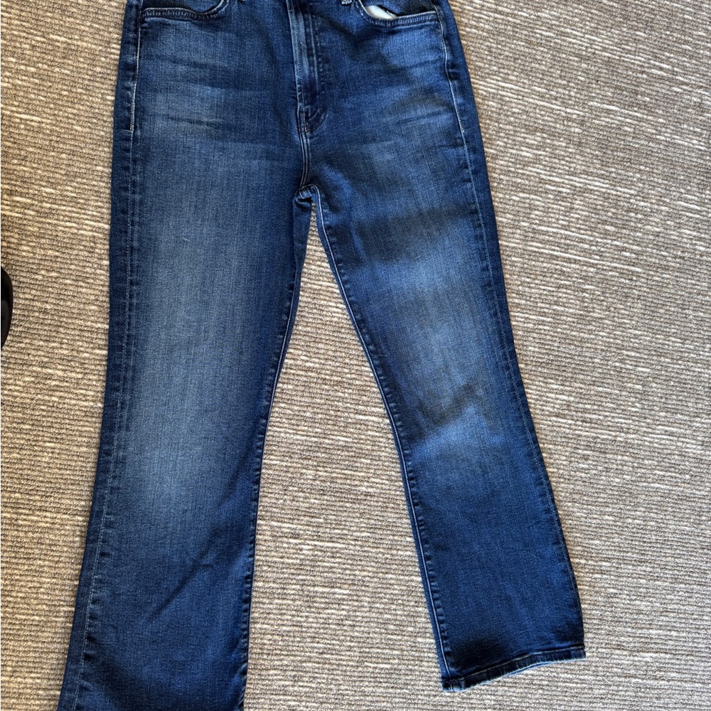 MOTHER Women's Dark Blue Jeans